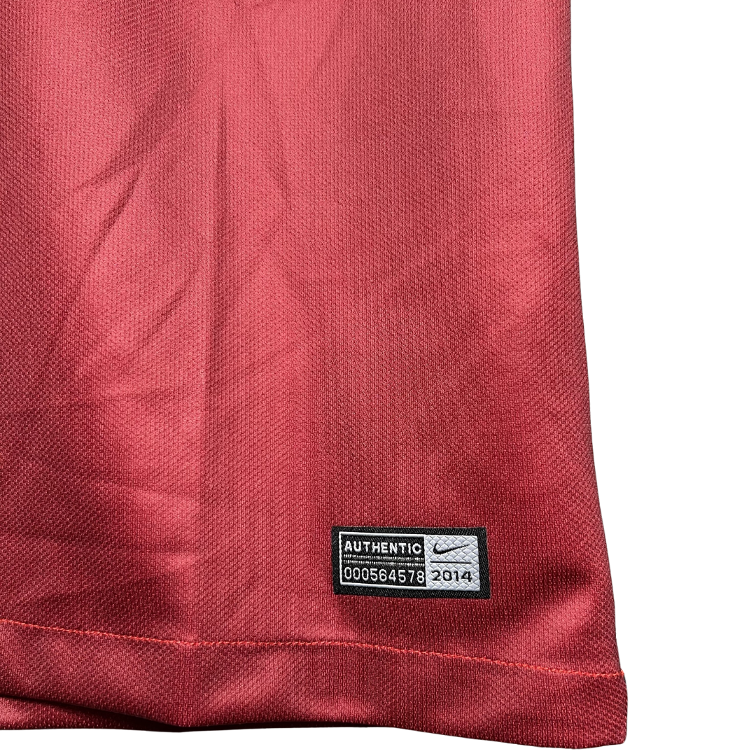 Camisa Seleção de Portugal I 2014 - Retrô Nike - Vermelha