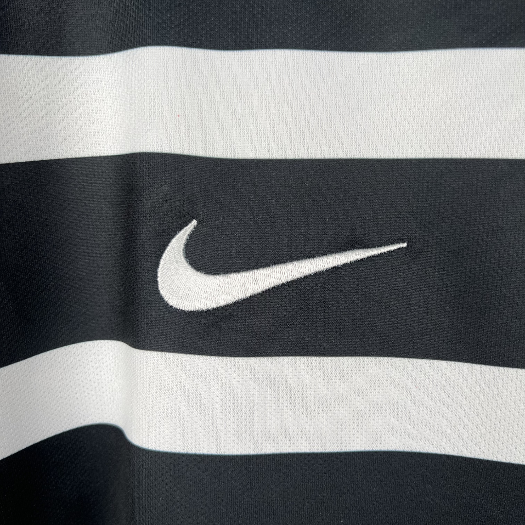 Camisa Corinthians II 2015/16 - Retrô Nike Masculina - Preta com detalhes em branco