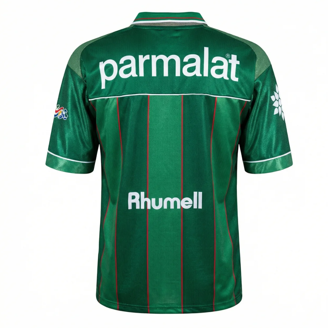 Camisa Palmeiras I 1999 - Retrô Rhumell - Verde
