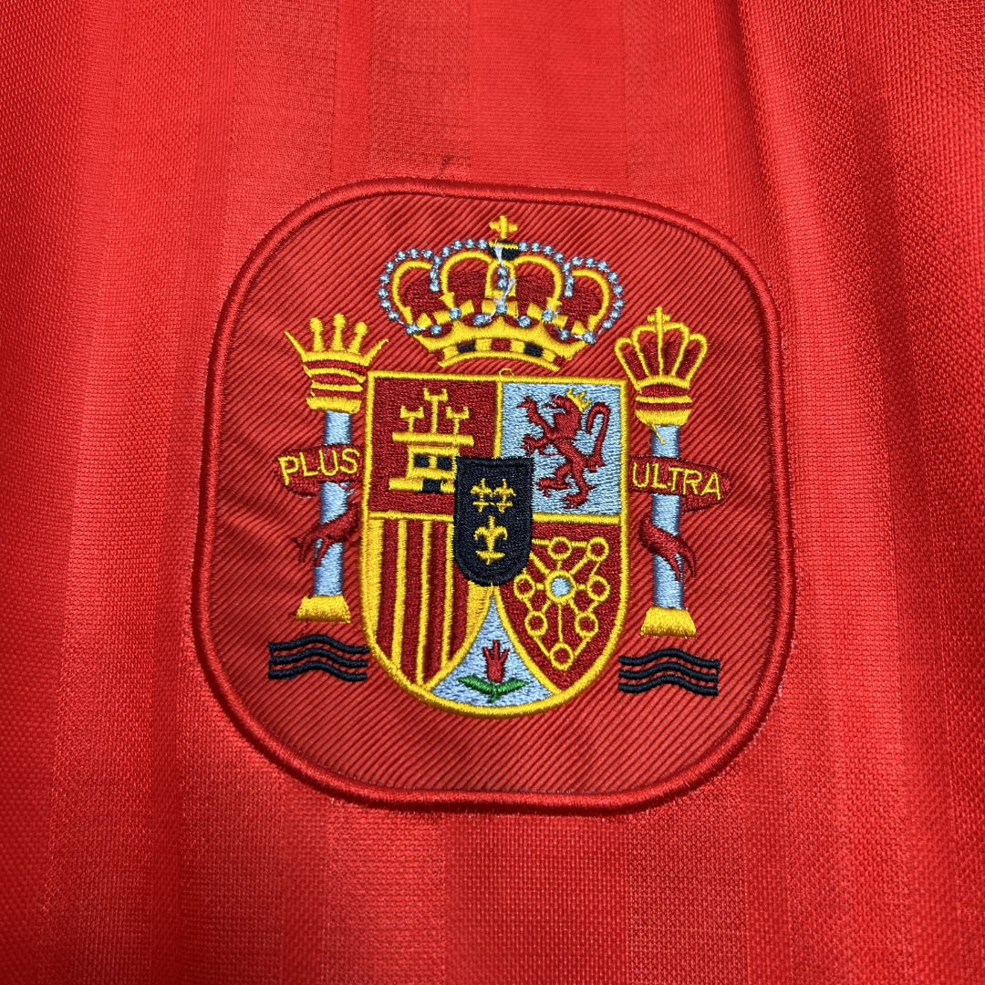 Camisa Seleção da Espanha I 1994 - Retrô Adidas - Vermelha