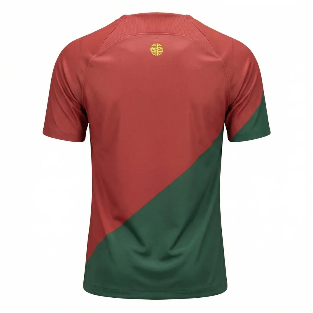 Camisa Seleção de Portugal I 2022 - Retrô Nike - Vermelha e verde