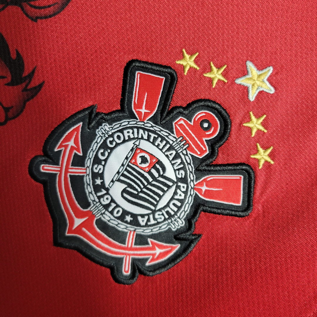 Camisa Corinthians III 2011 | Edição Especial São Jorge - Retrô Nike Masculina - Grená