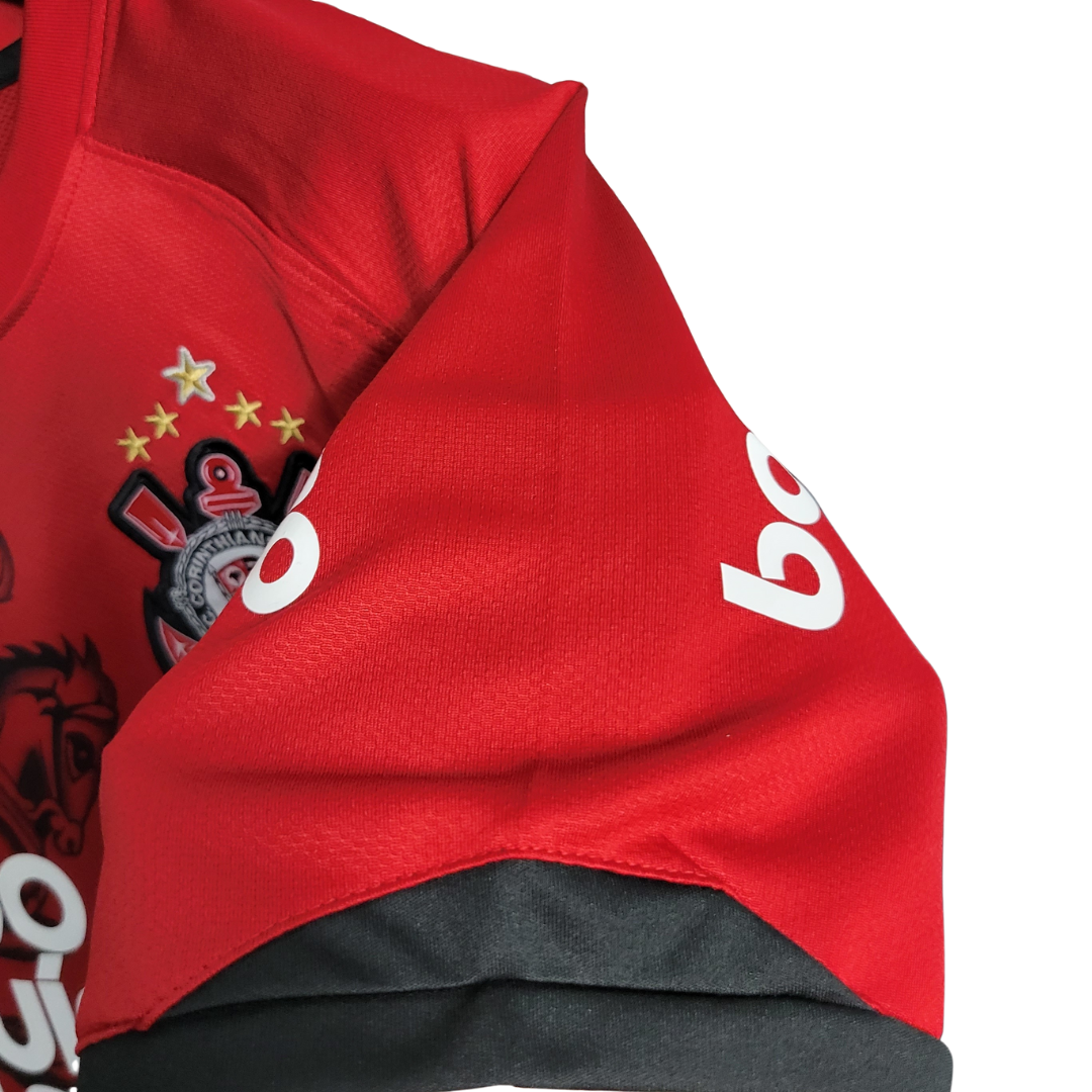 Camisa Corinthians III 2011 | Edição Especial São Jorge - Retrô Nike Masculina - Grená