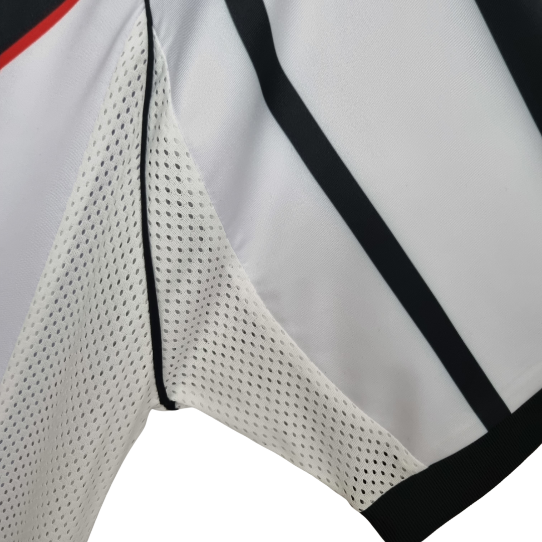 Camisa Vasco da Gama II Retrô 1998 - Retrô Kappa Masculino - Branca com faixa preta