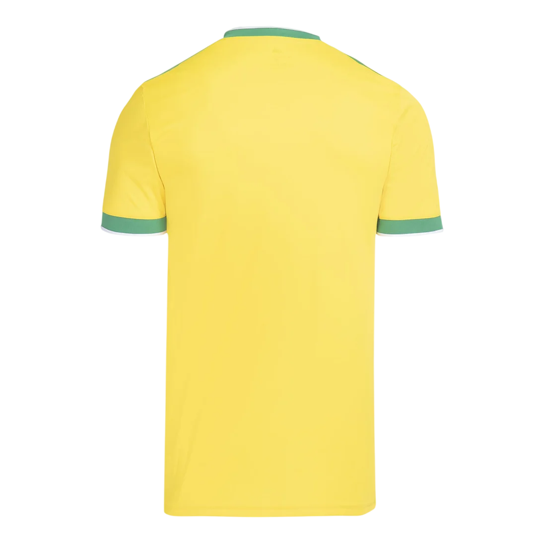 Camisa Flamengo Edição Especial Copa do Mundo 2026 - Torcedor Masculina Verde e Amarela