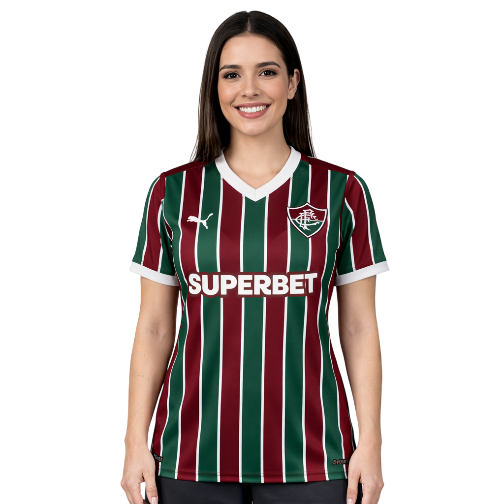 Camisa Fluminense I 2026/2027 - Torcedor Feminina