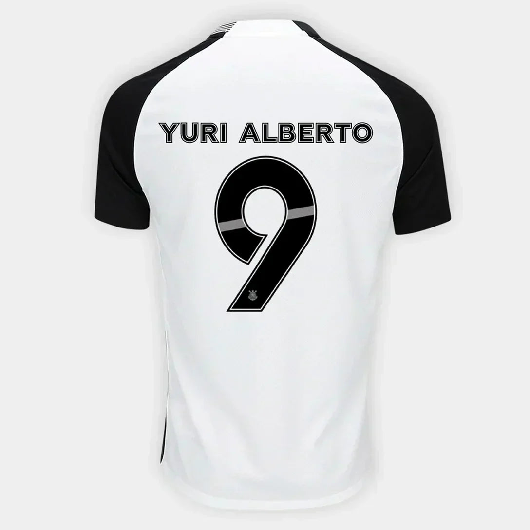 Camisa Corinthians 2025/26 Torcedor "Yuri Alberto 9" I