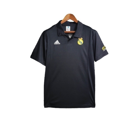 Camisa Real Madrid Edição Champions League 2002/2003 - Retrô Adidas - Preta