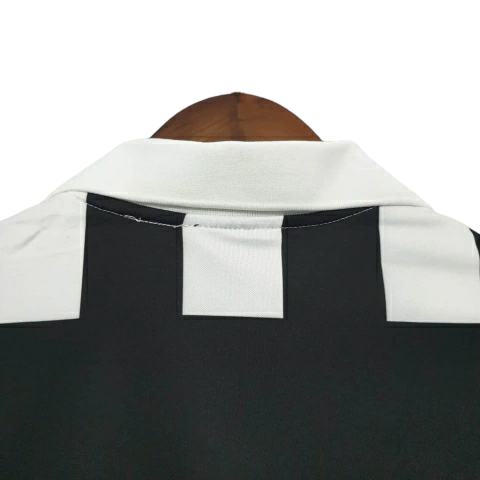 Camisa Juventus I 1999/2000 - Retrô Kappa - Preta e branca