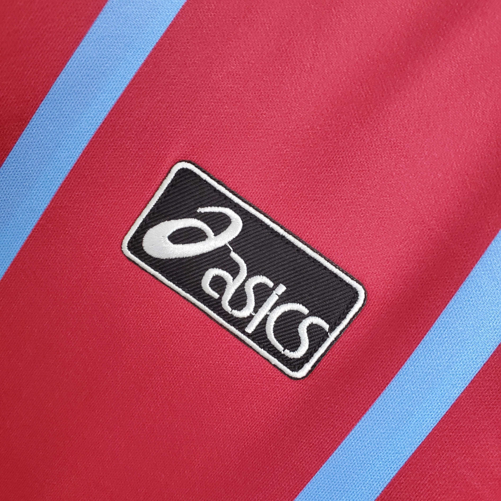 Camisa Aston Villa 1993/1995 - Retrô Asics - Vermelha