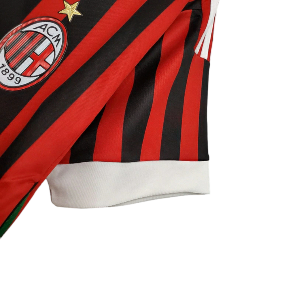 Camisa Milan 2011/2012 - Retrô Adidas - Vermelha e Preta