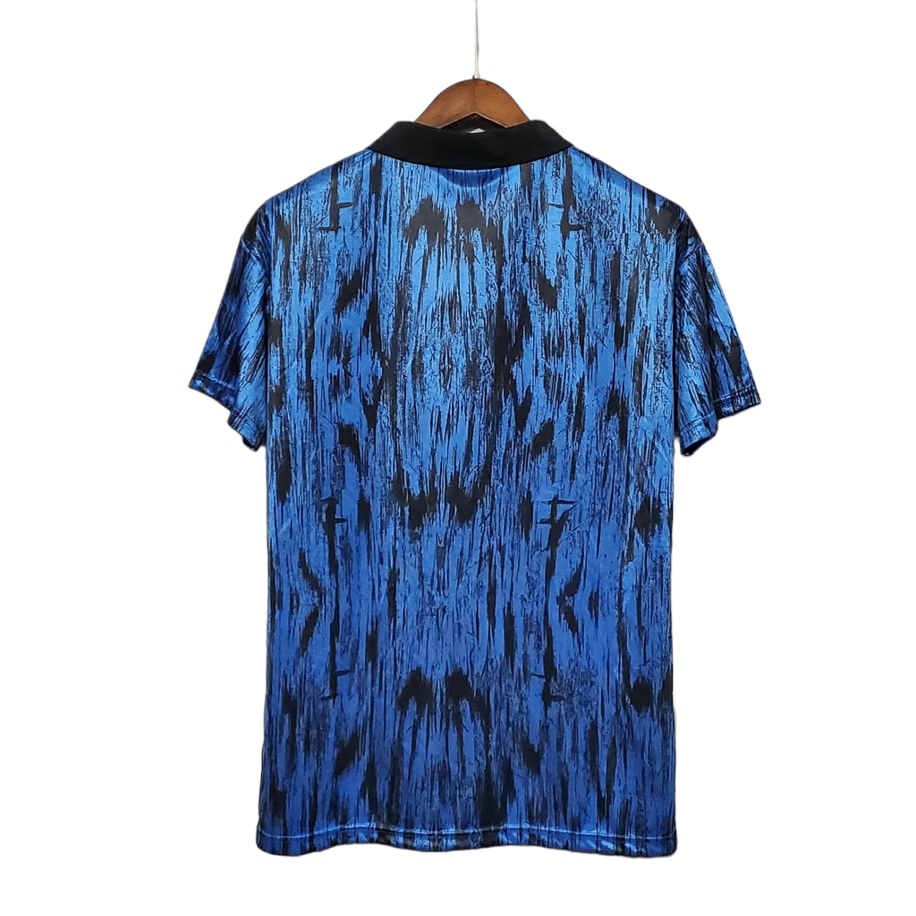 Camisa Manchester United 1992/1993 - Retrô Umbro - Azul