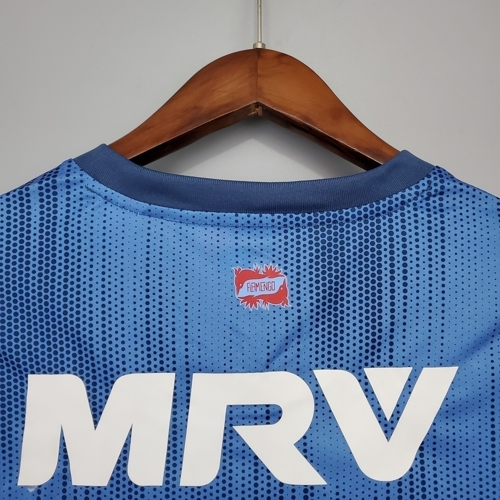 Camisa Flamengo III 2018/2019 - Retrô Adidas - Azul