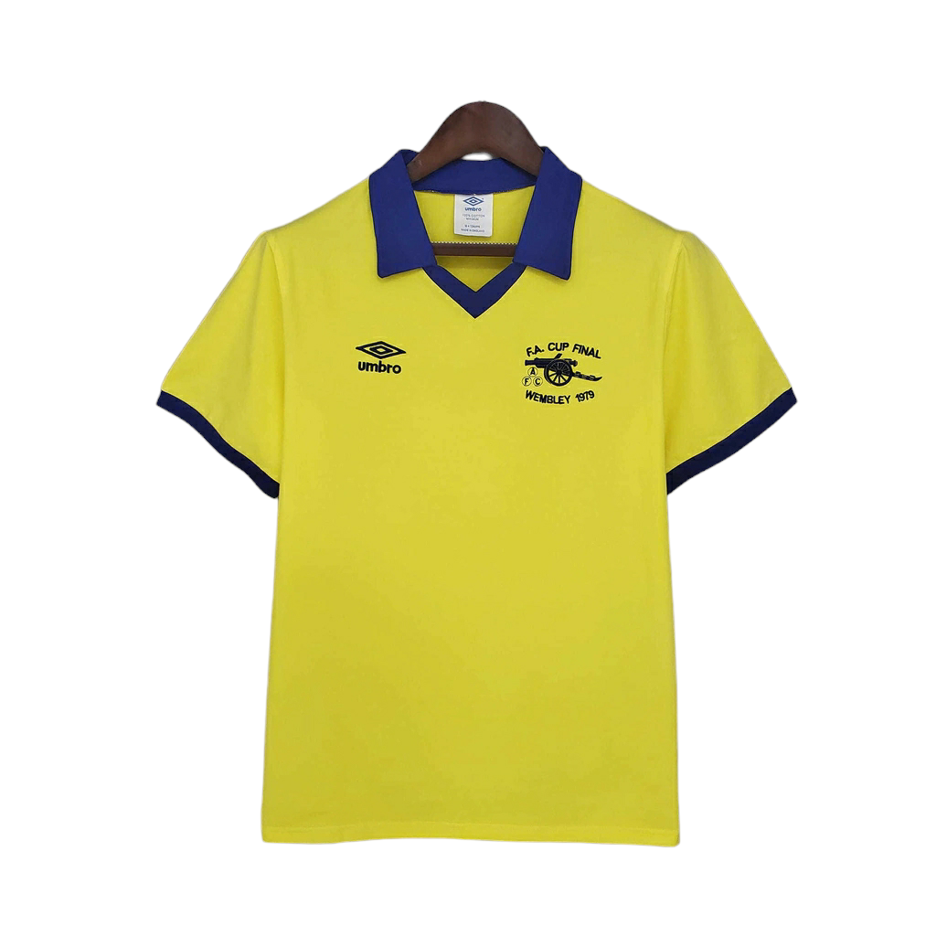 Camisa Arsenal 1971/1979 - Retrô Umbro - Amarela