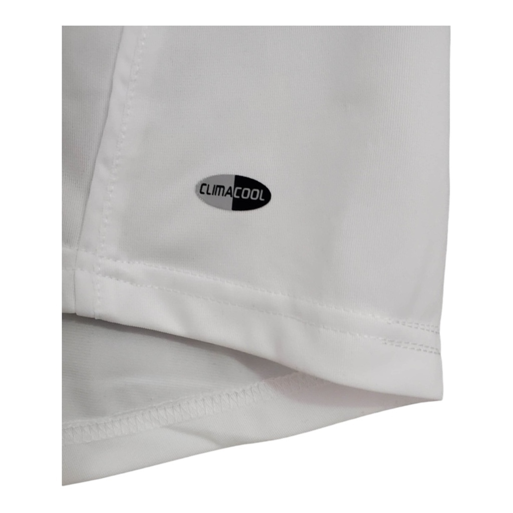 Camisa Real Madrid I 2005/2006 - Retrô Adidas - Branca com detalhes em preto