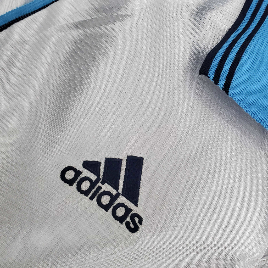 Camisa Marseille 1998/1999 - Retrô Adidas - Branca