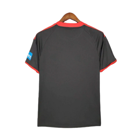Camisa Benfica 2009/2010 - Retrô Adidas - Preta com detalhes em vermelho