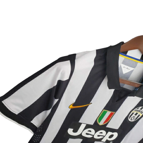Camisa Juventus I 2014/2015 - Retrô Nike - Preta e branca