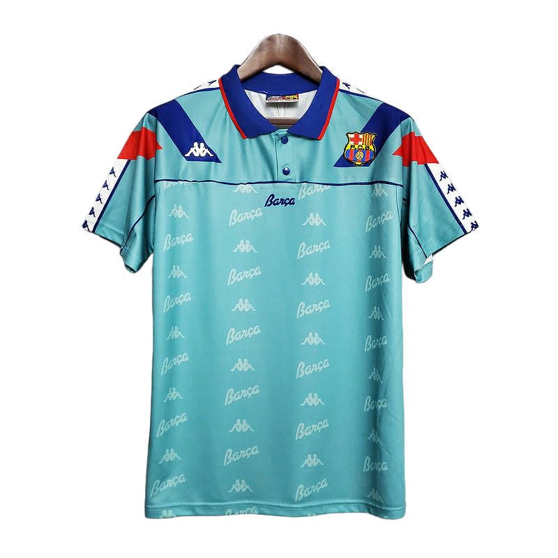 Camisa Barcelona 1992/1995 - Retrô Kappa - Azul