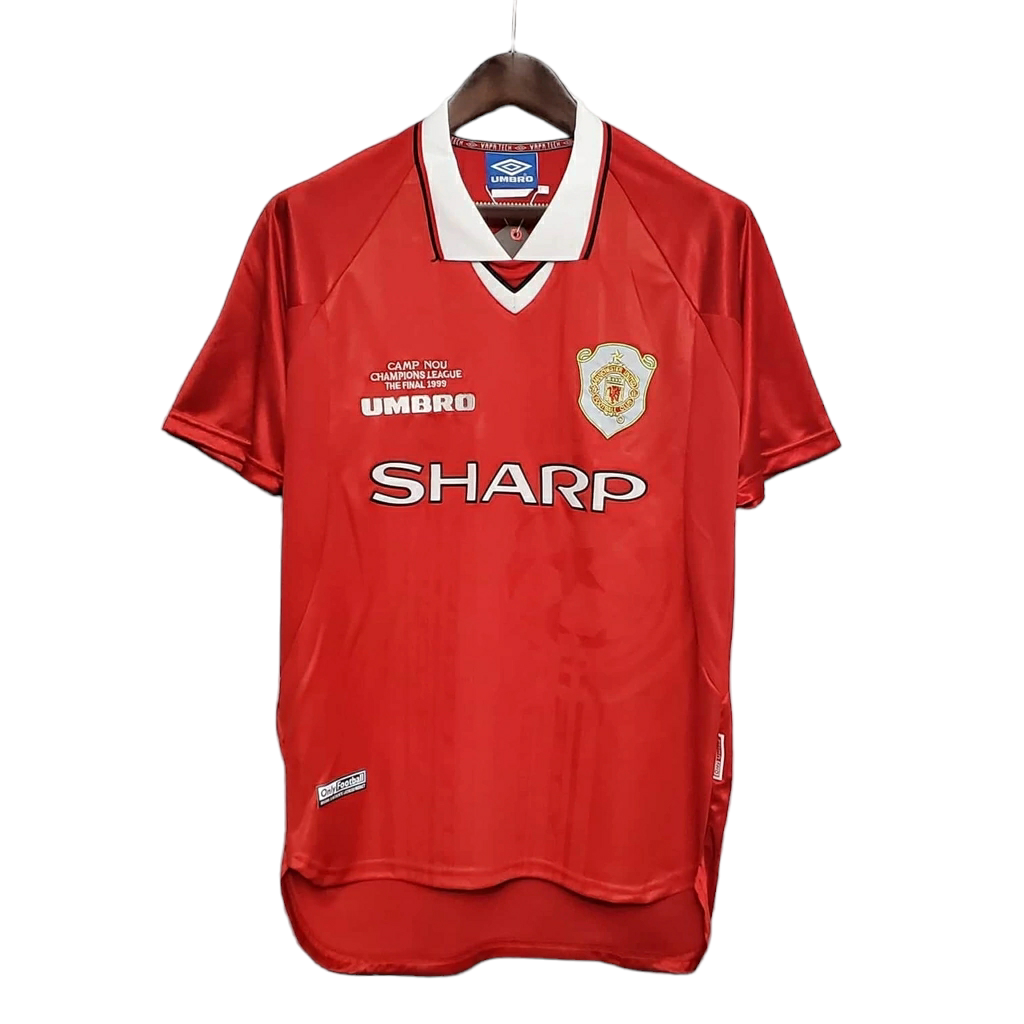 Camisa Manchester United 1999/2000 - Retrô Umbro - Vermelha