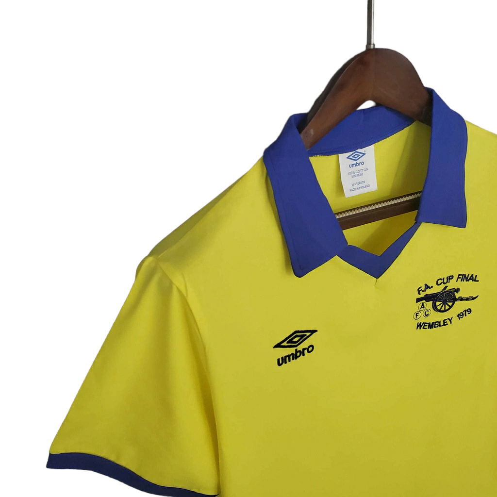 Camisa Arsenal 1971/1979 - Retrô Umbro - Amarela