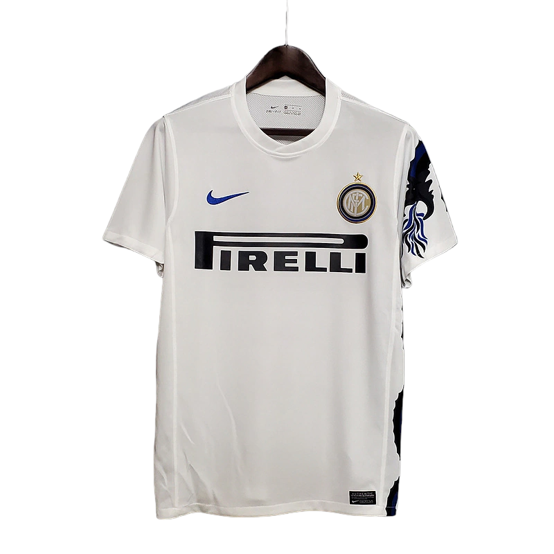 Camisa Inter de Milão II 2010/2011 - Retrô Nike - Branca