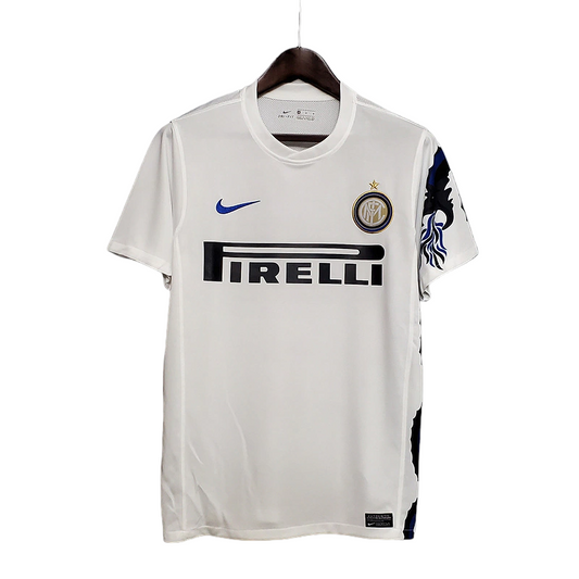 Camisa Inter de Milão II 2010/2011 - Retrô Nike - Branca