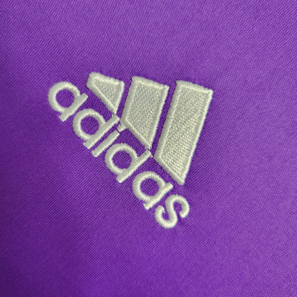 Camisa Real Madrid II 2016/2017 - Retrô Adidas - Roxa com detalhes em branco