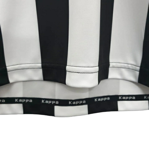 Camisa Juventus I 1999/2000 - Retrô Kappa - Preta e branca