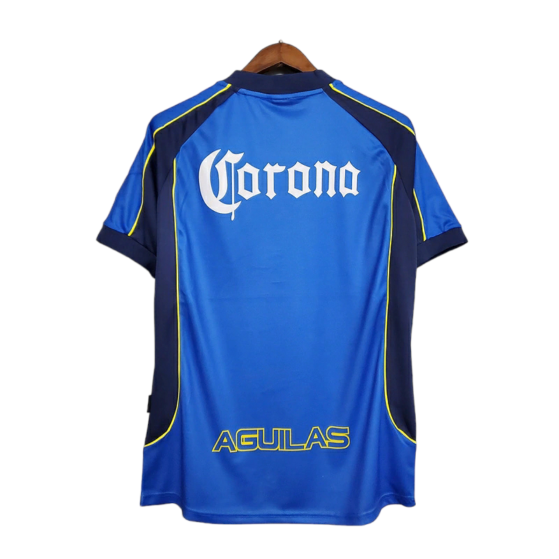 Camisa América-MEX II 2001/2002 - Retrô Nike - Azul