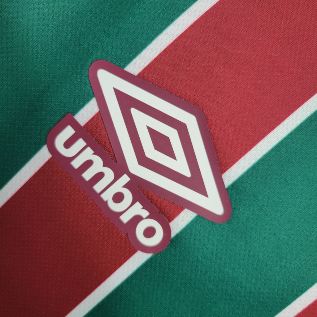 Camisa Fluminense I 23/24 Edição da Final da Libertadores 2023 - Torcedor Umbro Masculina - Tricolor