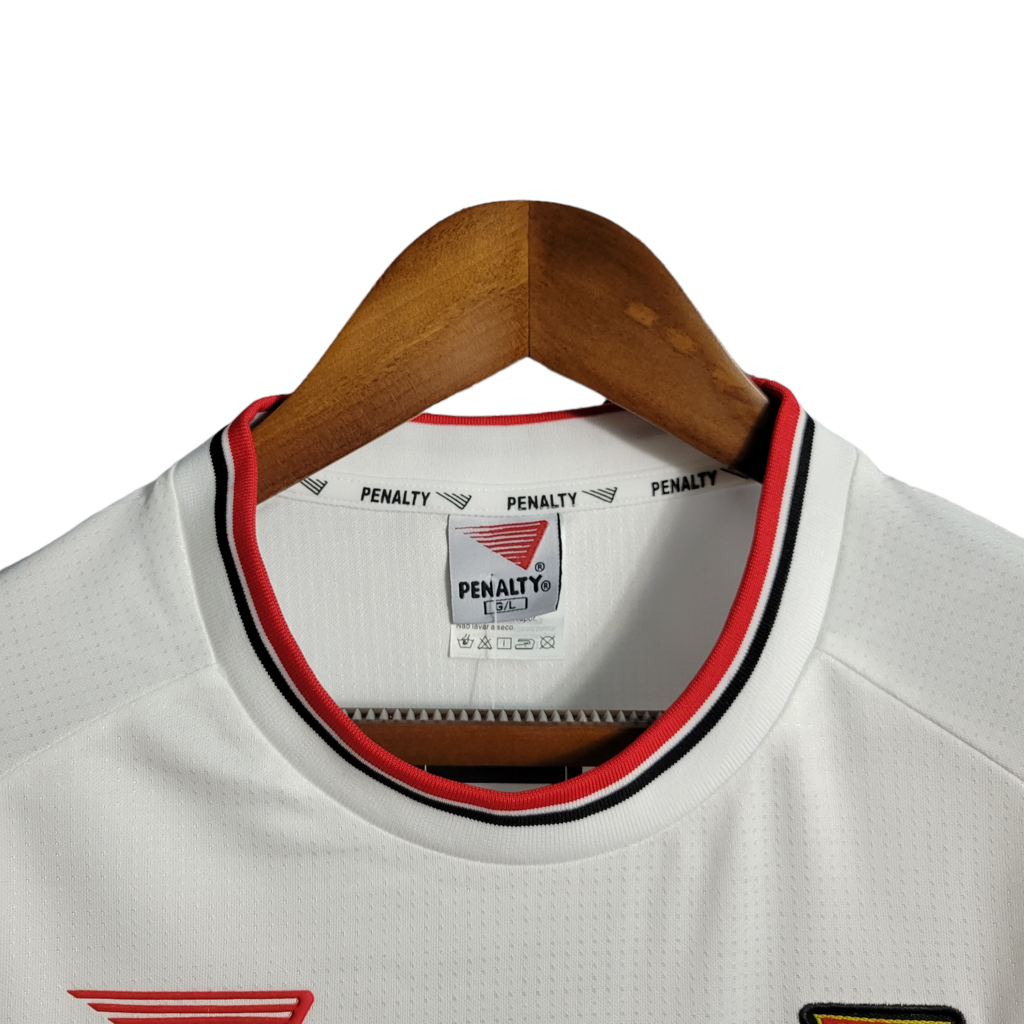 Camisa São Paulo I 2000 - Retrô Penalty - Branca com símbolo do Paulistão