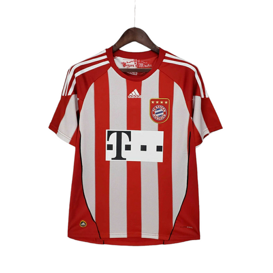 Camisa Bayern Munich 2010/2011 - Retrô Adidas - Vermelha e branca