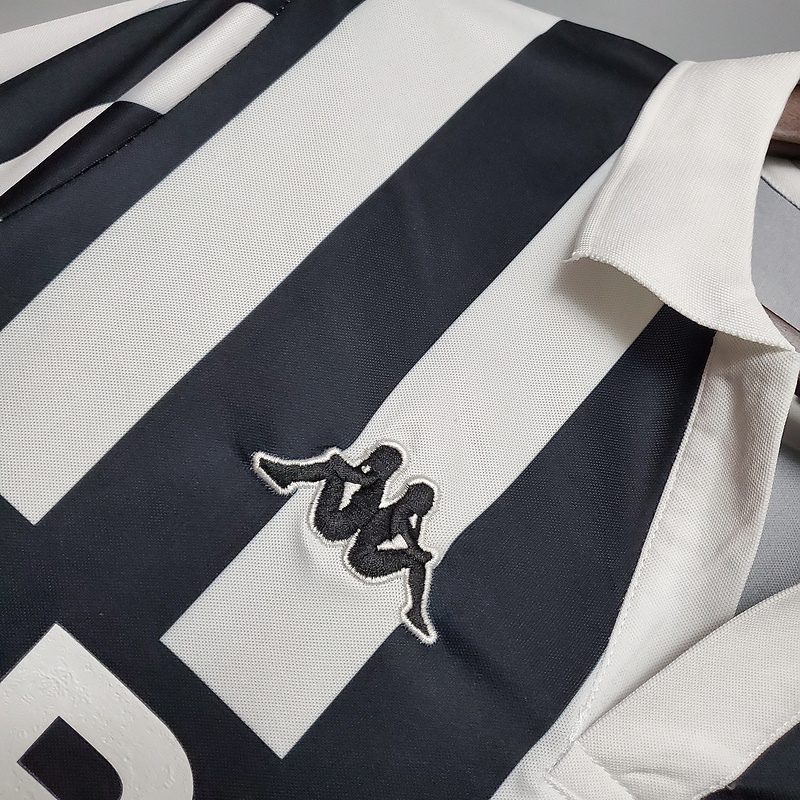 Camisa Juventus 1984/1985 - Retrô Kappa - Preta e branca