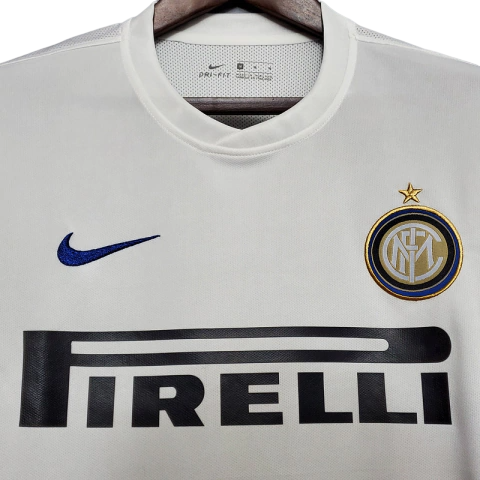 Camisa Inter de Milão II 2010/2011 - Retrô Nike - Branca