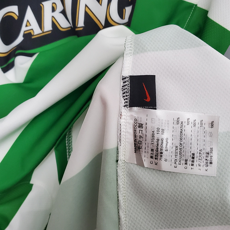 Camisa Celtic 2005/2006 - Retrô Nike - Verde e Branca