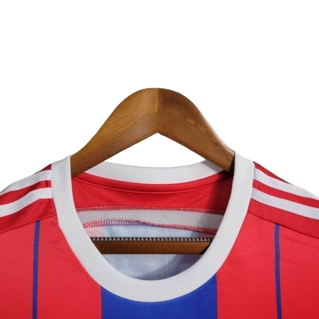 Camisa Bayern Munich I 2014/2015 - Retrô Adidas - Azul e vermelha