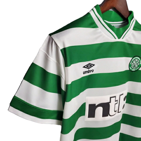 Camisa Celtic 1999/2000 - Retrô Umbro - Verde e Branca