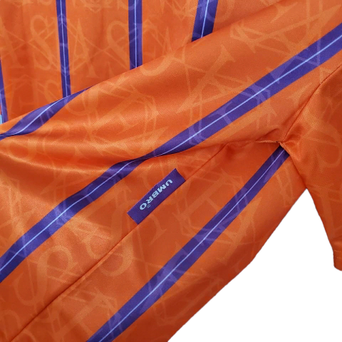Camisa Seleção da Escócia 1994 - Retrô Umbro - Laranja