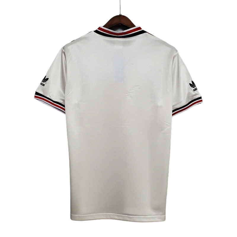 Camisa Manchester United 1985 - Retrô Adidas - Branca