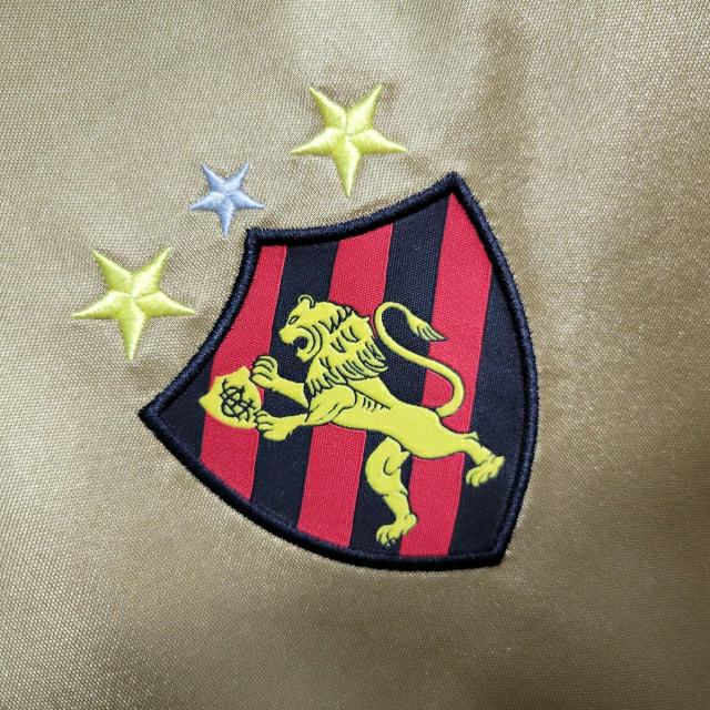 Camisa Sport Recife III 2016/2017 - Retrô Adidas - Dourada e preta