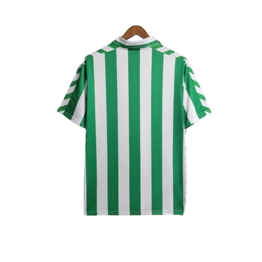 Camisa Real Bétis 1988/1989 - Retrô Hummel - Verde e branca