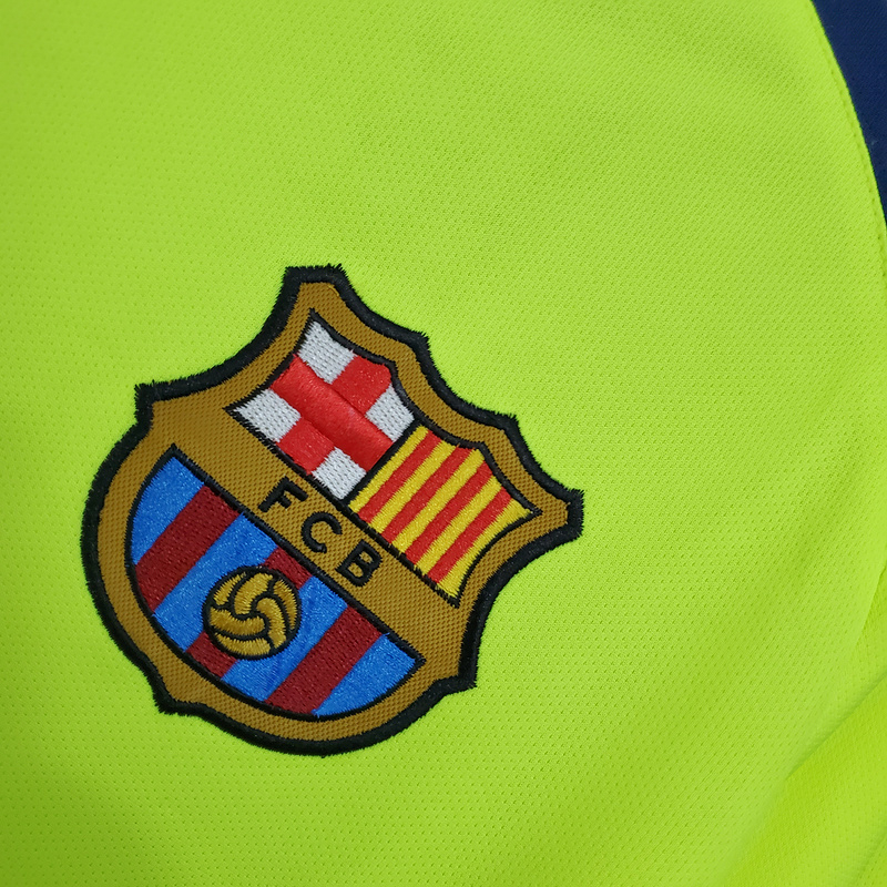 Camisa Barcelona 2005/2006 - Retrô Nike - Amarela