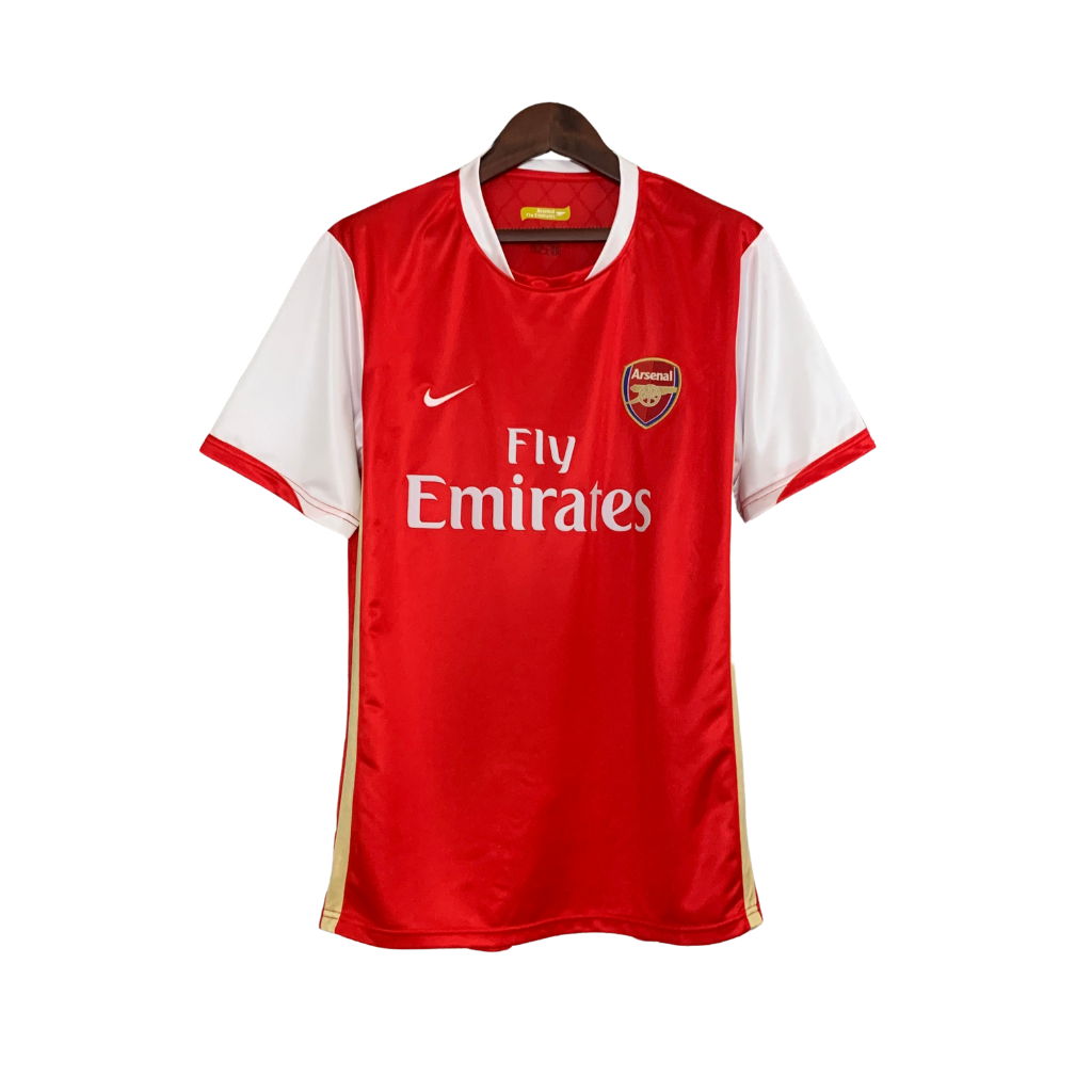 Camisa Arsenal I 2006/2008 - Retrô Nike - Vermelha
