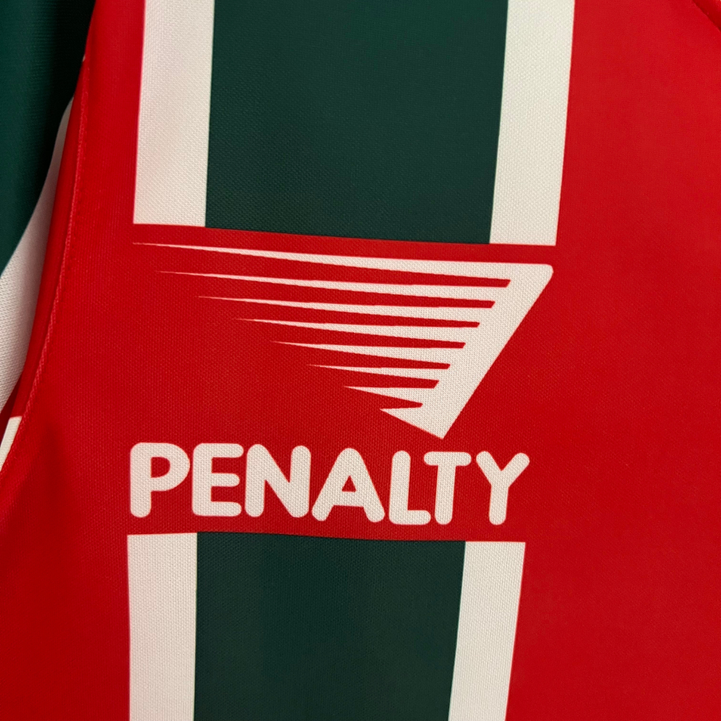 Camisa Fluminense 1993 - Retrô Penalty - Vermelha e Verde