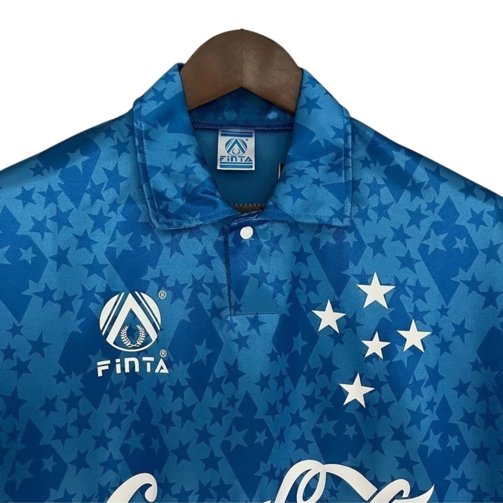 Camisa Cruzeiro I 1993/1994 - Retrô Finta - Azul