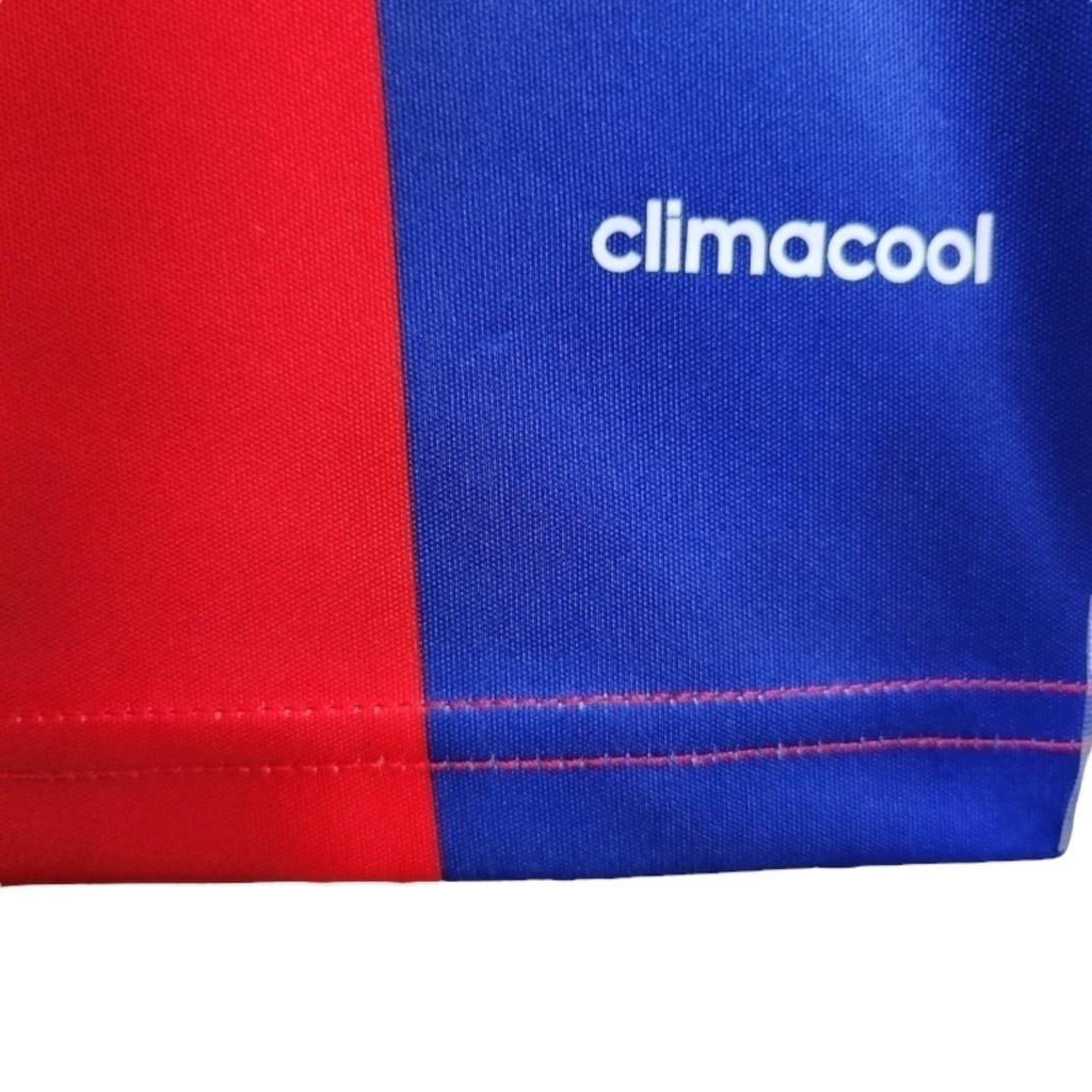Camisa Bayern Munich I 2014/2015 - Retrô Adidas - Azul e vermelha