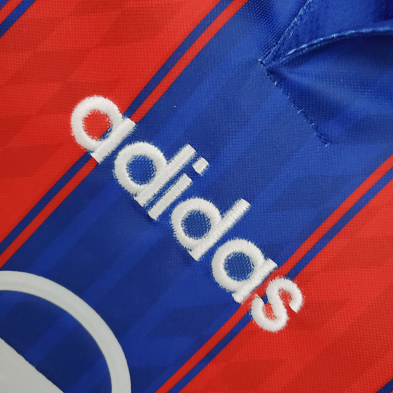 Camisa Bayern Munich 1995/1997 - Retrô Adidas - Azul e vermelha
