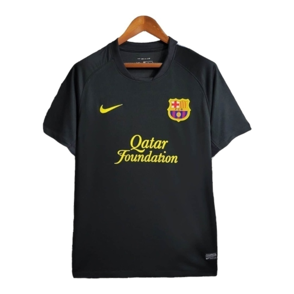 Camisa Barcelona 2011/2012 - Retrô Nike - Preta