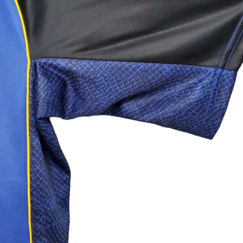 Camisa Inter de Milão I 2001/2002 - Retrô Nike - Azul e preta